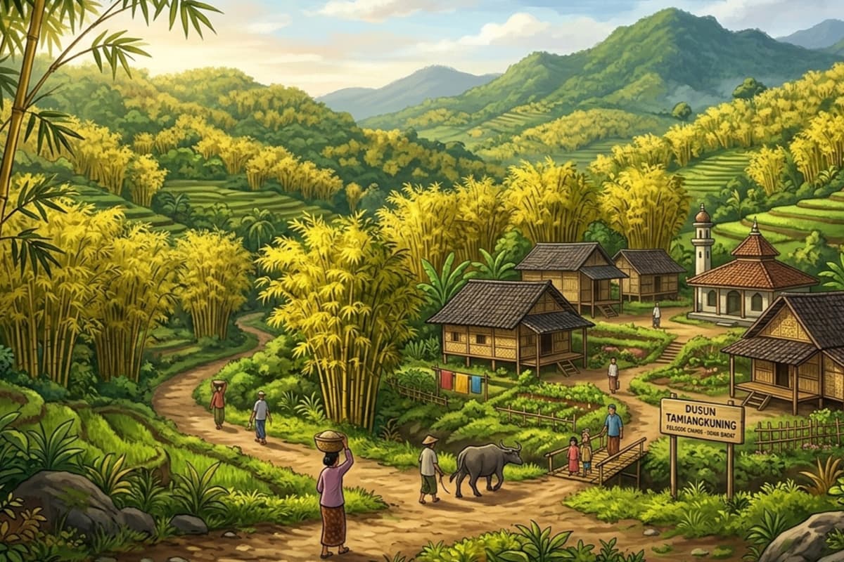 Bukan Sekadar Nama, Inilah Fakta Unik dari Dusun Tamiangkuning Ciamis